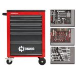 Gedore red Werkstattwagen MECHANIC 129-teilig R21560004