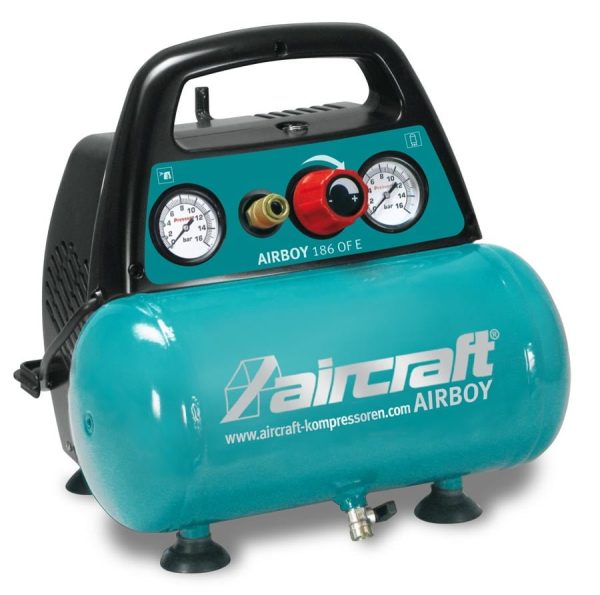 Aircraft tragbarer Kompressor AIRBOY 186 OF E – Bild 1