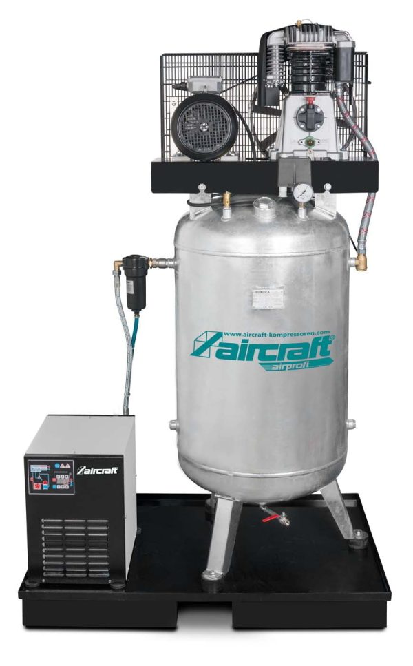 Stationärer Kolben-Kompressor mit KältetrocknerAIRPROFI 853/270/10 VK – Bild 1
