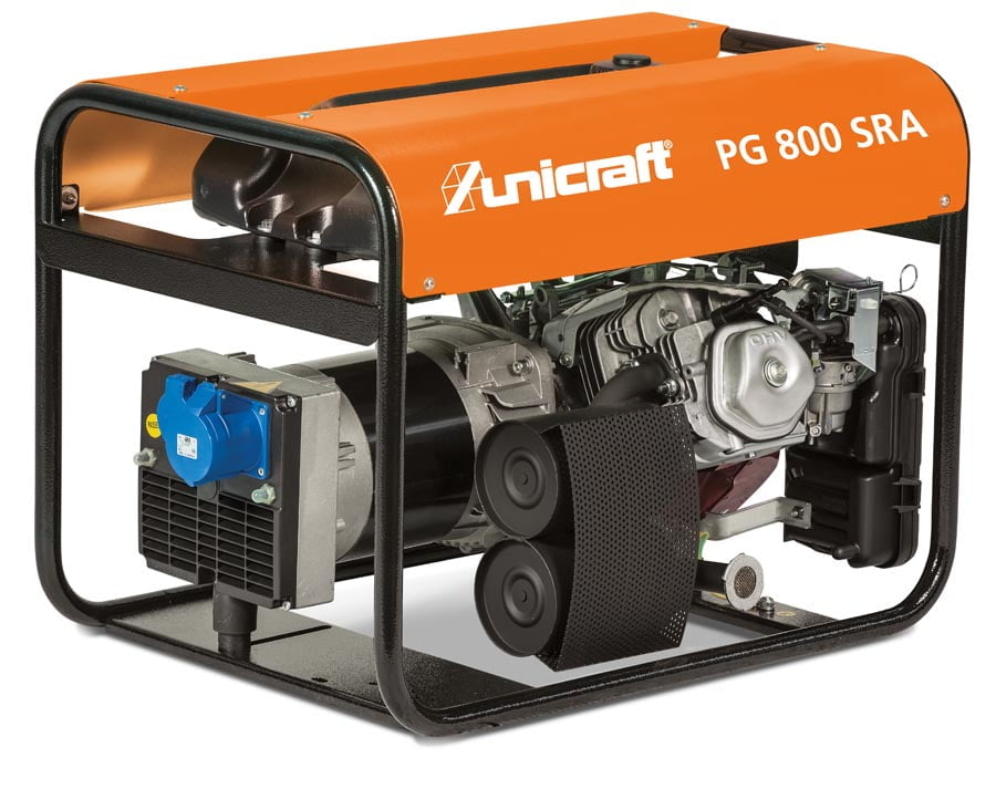 Unicraft Synchron-Stromerzeuger PG 800 SRA Benzinmotor 