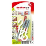 fischer DUOPOWER 8 x 40 RH mit Rundhaken, nylonbeschichtet