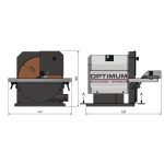 Optimum Tellerschleifmaschine OPTIgrind GB 305D – Bild 5