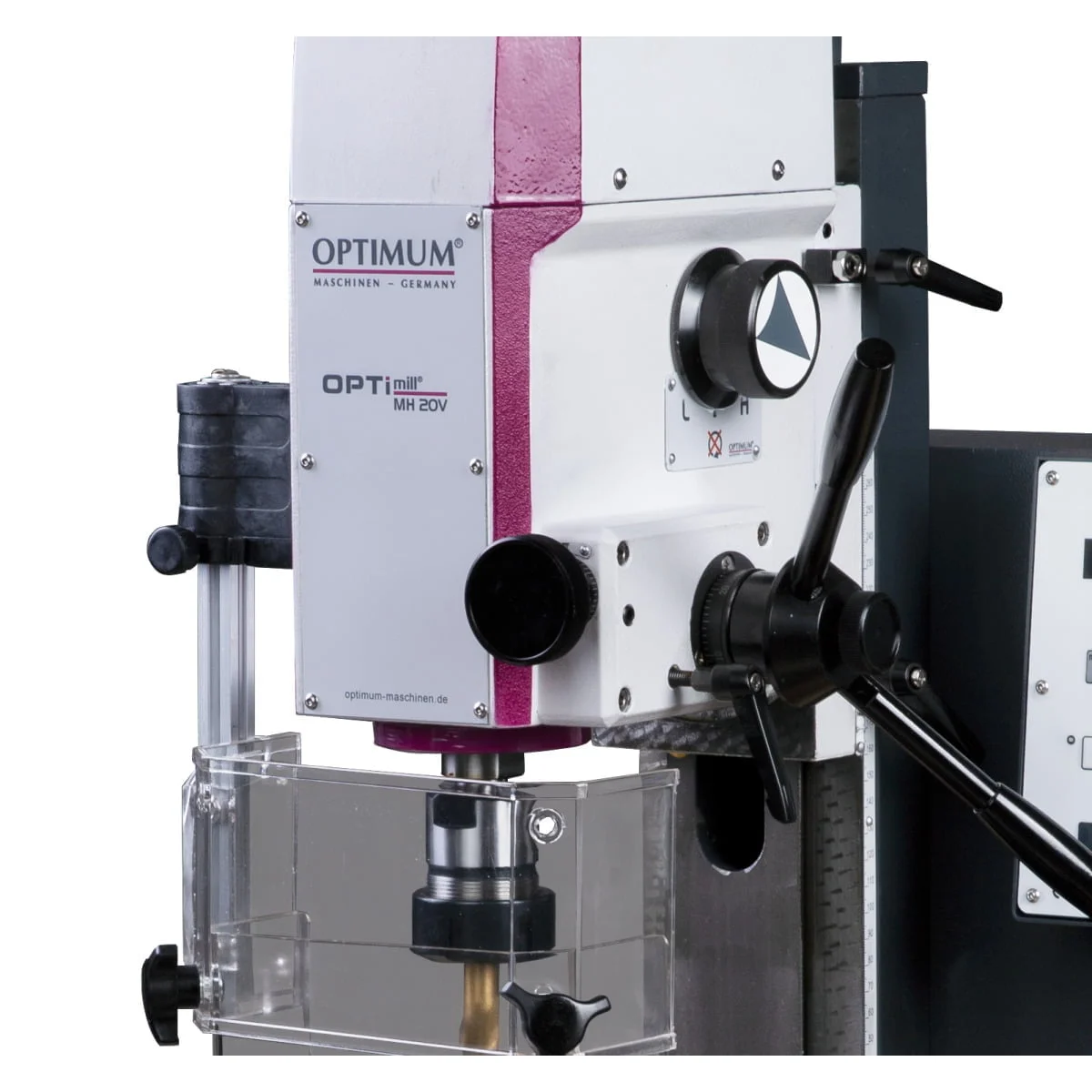 Optimum Bohr-Fräsmaschine OPTImill MH 20VL – Bild 3