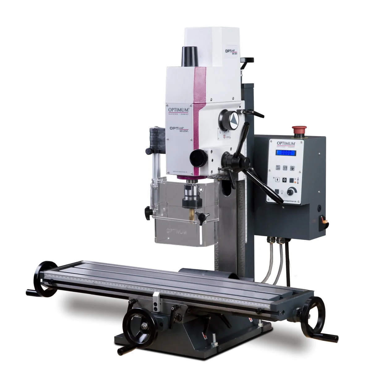 Optimum Bohr-Fräsmaschine OPTImill MH 20VL – Bild 1