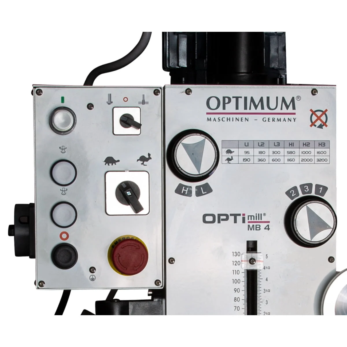 Optimum Präzisions-Bohr-Fräsmaschine OPTImill MB 4 – Bild 5