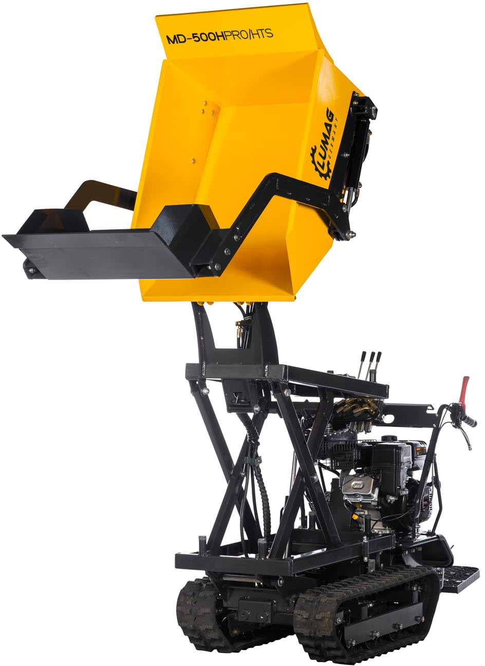 MD500HPROHTS-3 Lumag Benzin-Raupendumper MD500HPROHTS (High-Tip & Schaufel) – Bild 3