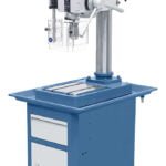 Bernardo GHD 25 TN mit digitaler Pinolenhubanzeige Getriebe-Tisch- und Säulenbohrmaschine