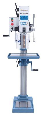 Bernardo GHD 25 SN mit digitaler Pinolenhubanzeige Getriebe-Tisch- und Säulenbohrmaschine – Bild 2