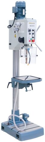 Bernardo GB 28 S mit Kühlmitteleinrichtung Getriebe-Tisch- und Säulenbohrmaschine – Bild 3