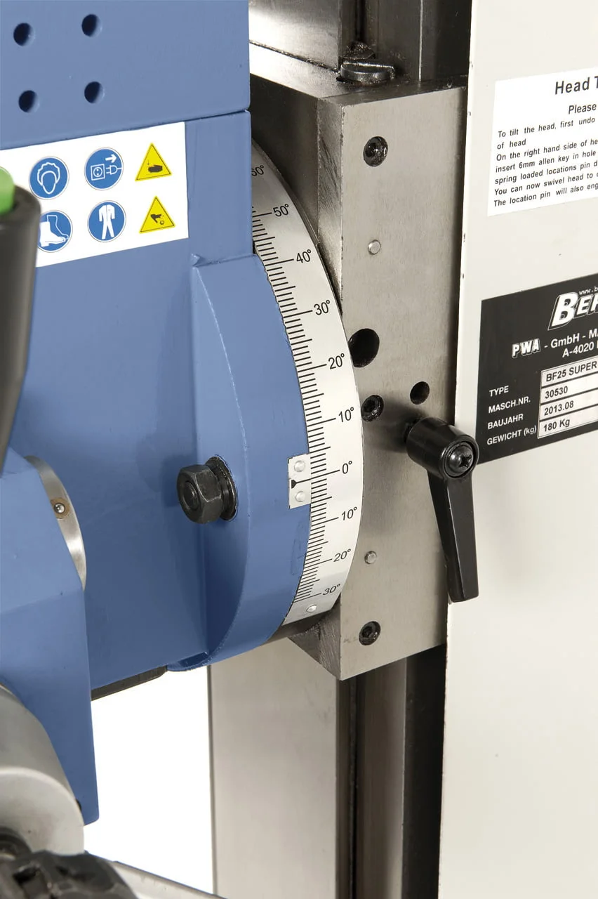 Bernardo BF 25 L Super Bohr- und Fräsmaschine – Bild 3