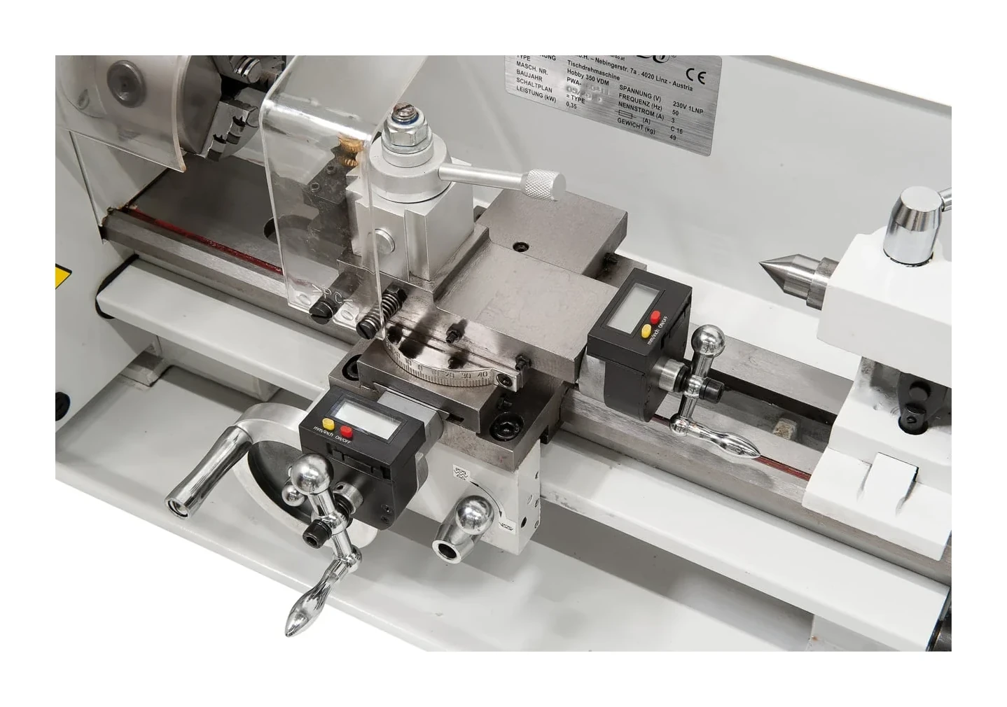 Bernardo Hobby 350 VDM Drehmaschine – Bild 3