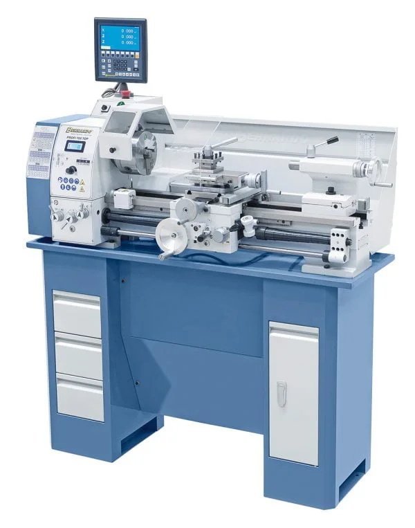 Bernardo Profi 700 Top inkl. 2-Achs-Digitalanzeige Leit- und Zugspindeldrehmaschine – Bild 3