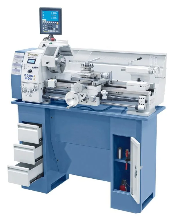 Bernardo Profi 700 Top inkl. 2-Achs-Digitalanzeige Leit- und Zugspindeldrehmaschine – Bild 4