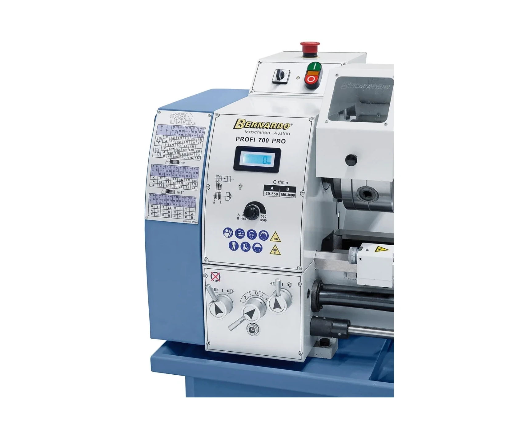 Bernardo Profi 700 Pro Leit- und Zugspindeldrehmaschine – Bild 4