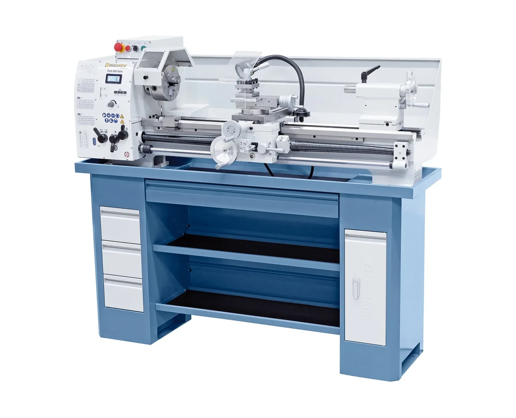 Profi 900 Vario - 230 V-1 Bernardo Profi 900 Vario - 230 V Leit- und Zugspindeldrehmaschine – Bild 1