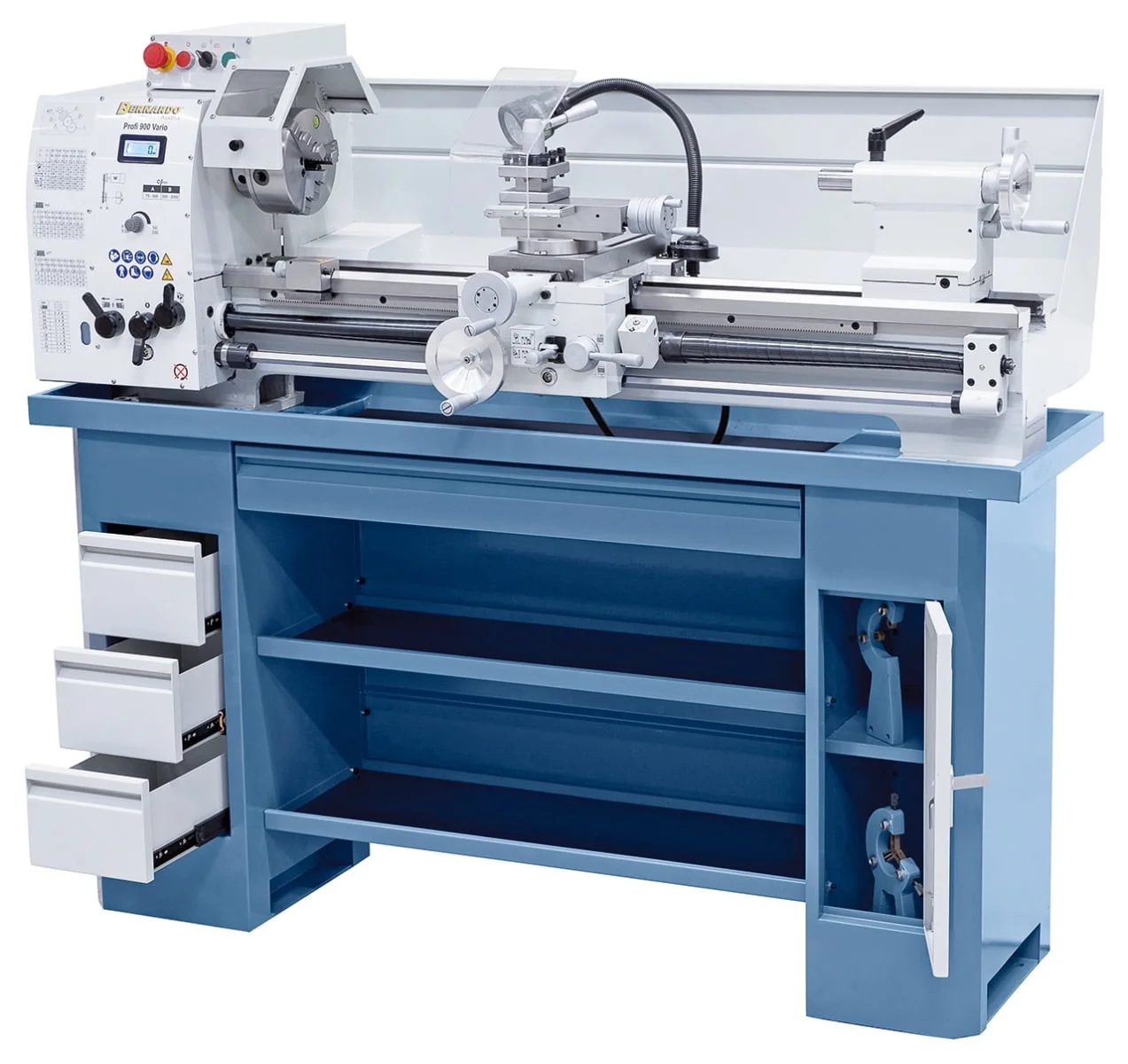 Bernardo Profi 900 Vario - 230 V Leit- und Zugspindeldrehmaschine – Bild 2