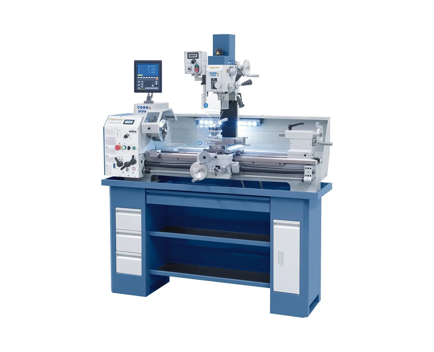 Bernardo Proficenter 900 Vario - 230 V inkl. 2-Achs-Digitalanzeige Bearbeitungszentre – Bild 3