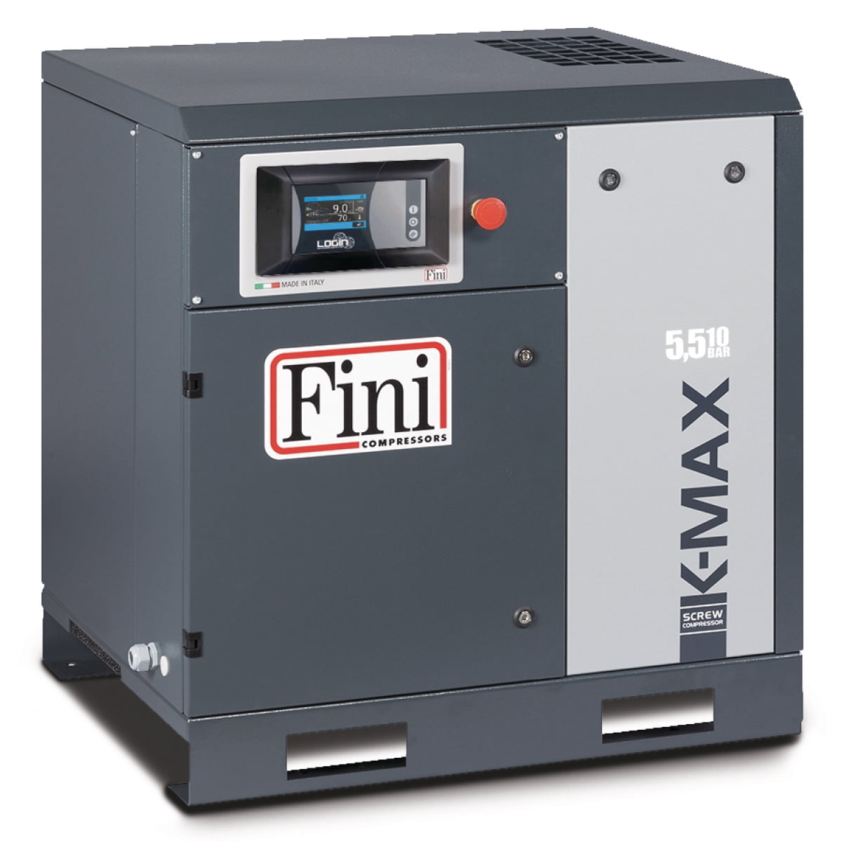 Fini_Schraubenkompressor_5.5-10-IE3 Fini Schraubenkompressor K-MAX 5.5-10 (IE3) – Bild 1