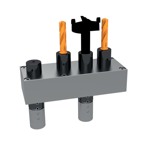 Holzkraft_Aggregat für Topfbandbohrungen Grass_Blum