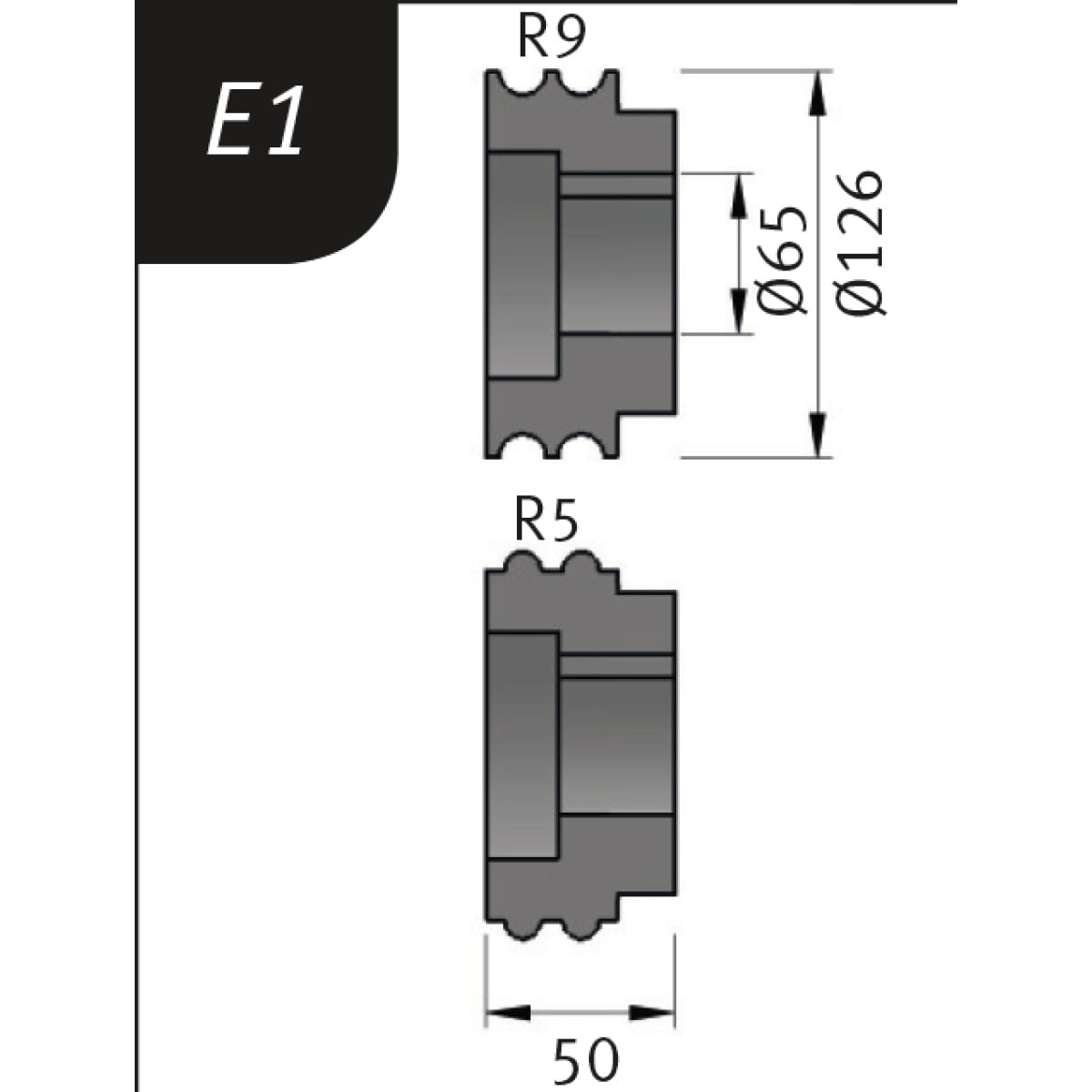 Metallkraft_Biegerollensatz_Typ-E1-O-126-x-65-x-50-mm-R-9-5-mm Metallkraft_Biegerollensatz_Typ E1