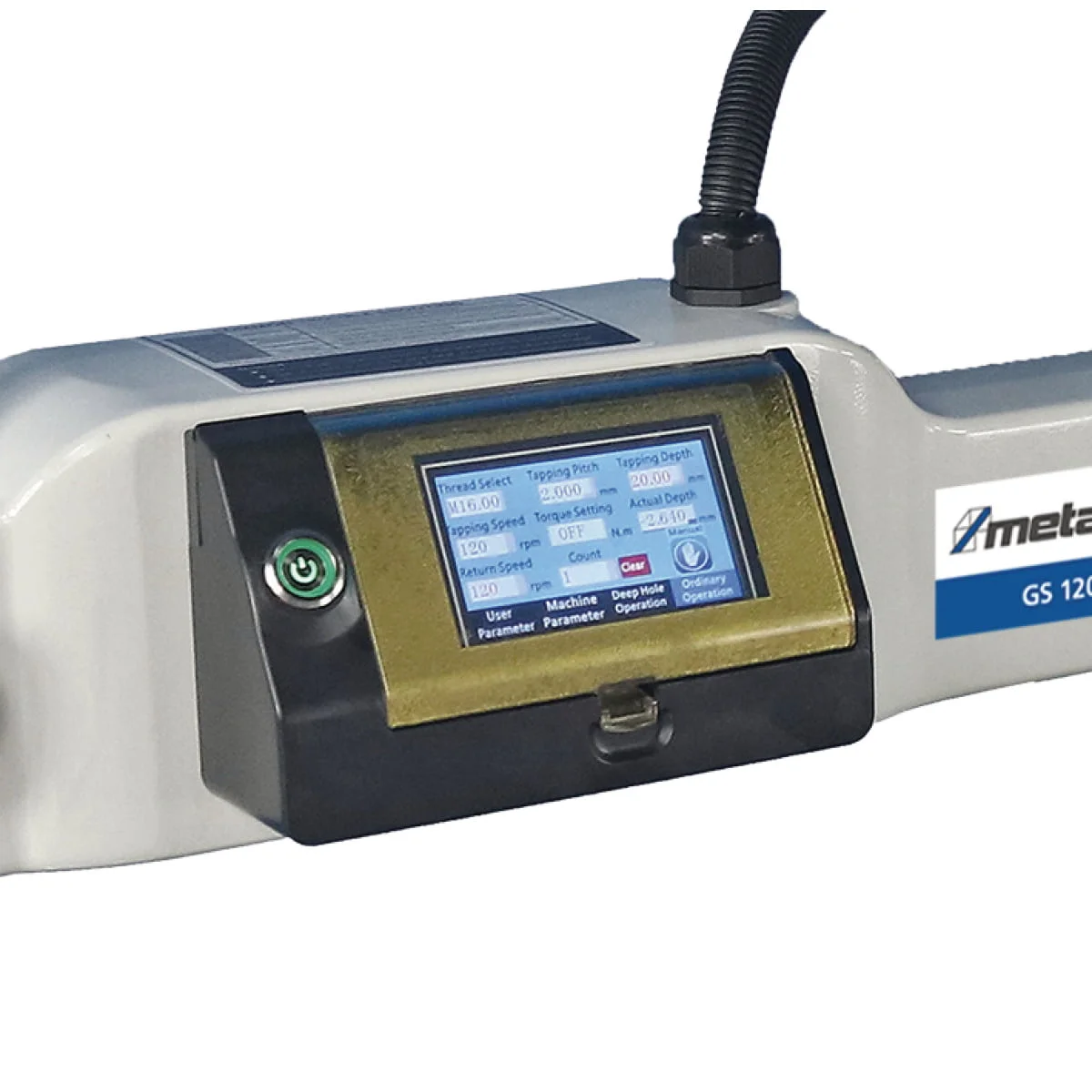Metallkraft Elektrische Gewindeschneidmaschine  GS 1200-24 E Aktions-Set inkl. Unterbau – Bild 4