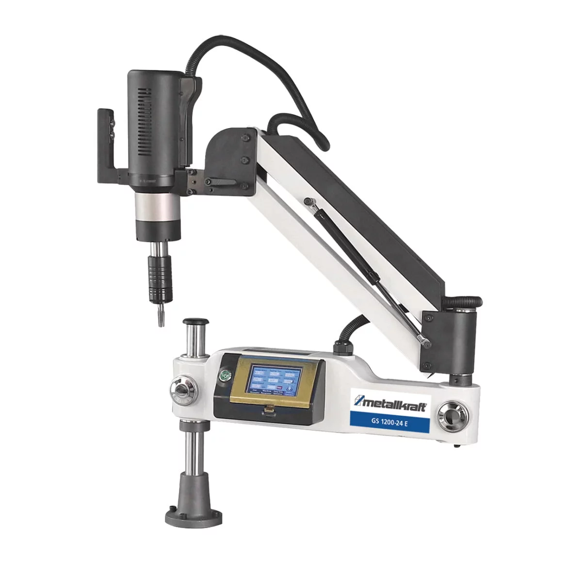Metallkraft_Elektrische-Gewindeschneidmaschine_GS-1200-24-E Metallkraft Elektrische Gewindeschneidmaschine GS 1200-24 E Aktions-Set inkl. Unterbau – Bild 1