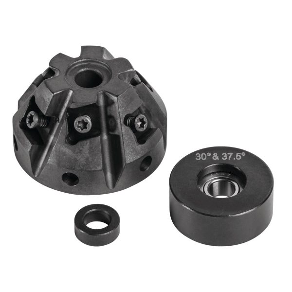 Metallkraft_Fräskopf und Führungsrolle_30°