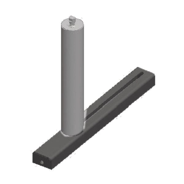 Metallkraft_seitliche Führungsrolle_200 mm