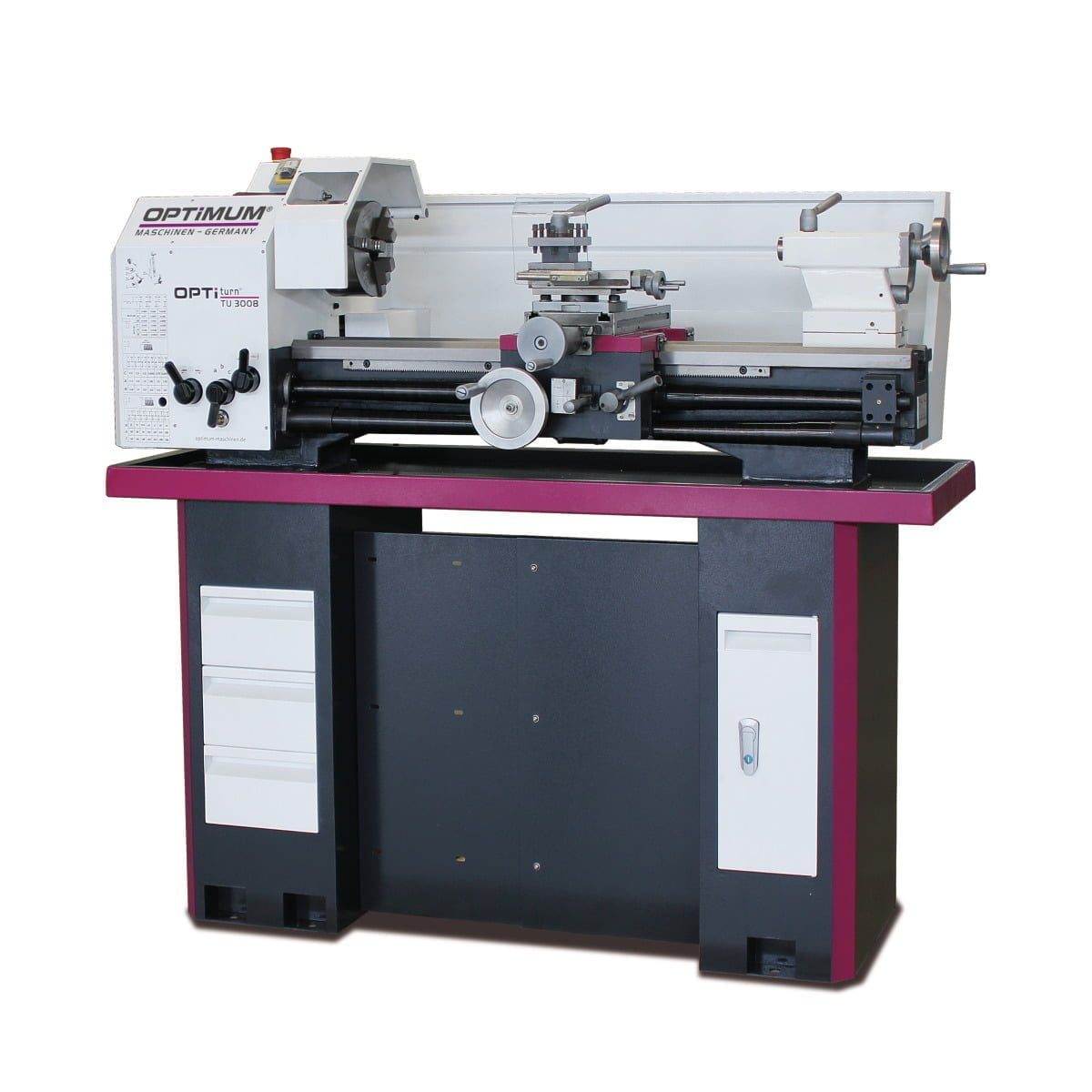 Optimum_Leit-und-Zugspindel-Drehmaschine_TU-3008 Optimum Leit- und Zugspindel-Drehmaschine OPTIturn TU 3008 – Bild 1