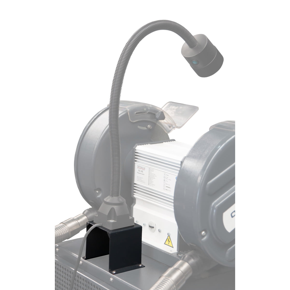 Optimum_Maschinenunterbau-mit-Absaugung_GU-1-400-V-2 Lampenhalter