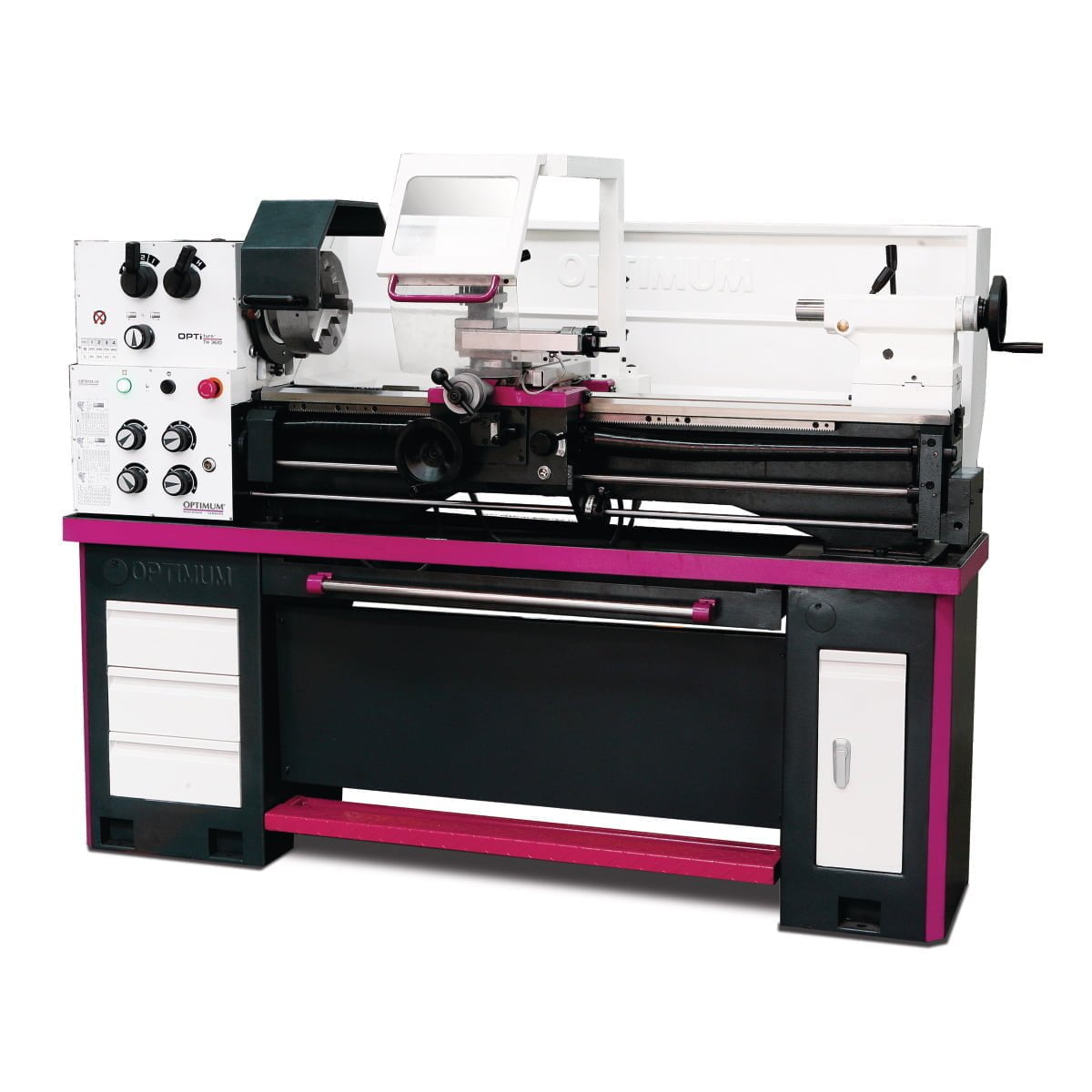 Optimum_Mechanikerdrehmaschine_TH-3610 Optimum Mechanikerdrehmaschine OPTIturn TH 3610 – Bild 1
