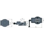 Optimum Präzisions-Maschinenschraubstock  FMSN 100 – Bild 2