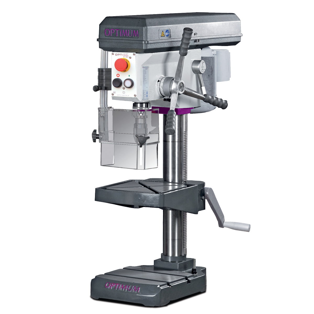 Optimum_Tischbohrmaschine_B-16H Optimum Tischbohrmaschine OPTIdrill B 16H Aktions-Set – Bild 1