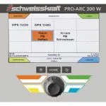 Schweisskraft MIG/MAG Inverter-Schweißgerät PRO-ARC 400 WS (Fahrwagen Profi, Bedienfeld oben) – Bild 5