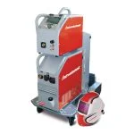 Schweisskraft MIG/MAG Inverter-Schweißgerät PRO-ARC 400 WS (Fahrwagen Profi, Bedienfeld oben) Aktions-Set
