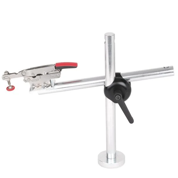 Schweisskraft_Senkrechtspanner auf Stativ_Länge 244 mm