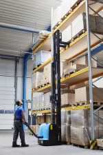 Hanse Lifter Deichselstapler E-LI-A1233MG, Li-Ion-Batterie, Hubhöhe: 3300 mm, Tragfähigkeit: 1200 kg – Bild 2