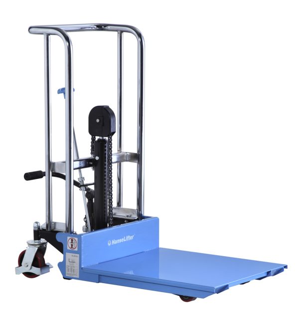 Hanse Lifter Gabel-/ Plattformhochhubwagen PS0485, Tragfähigkeit: 400 kg, Hubhöhe: 850 mm – Bild 3