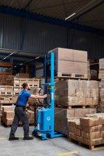 Hanse Lifter Hochhubwagen E-SDJ1016, Tragfähigkeit: 1000 kg, Hubhöhe: 1600 mm – Bild 3