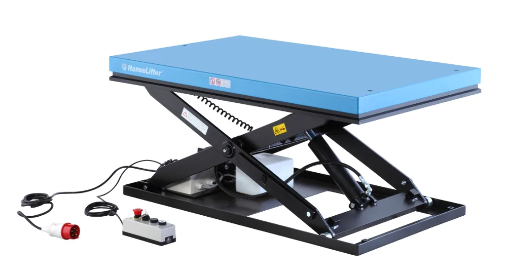 Hanse Lifter Hubtisch HIW4.0EU, Tragfähigkeit: 2000 kg, Hubhöhe: 1010 mm, Netzspannung: 230 V – Bild 2