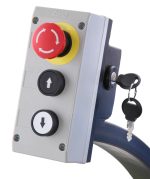 Hanse Lifter Hubtisch HTF-U mit U-Profil, Tragfähigkeit: 1000 kg, Hubhöhe: 840 mm, Netztspannung: 230 V – Bild 6