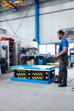 Hanse Lifter Hubtisch TRSHT2t, Dreifachschere, Hubhöhe: 3000 mm, Tragfähigkeit: 2000 kg, Netzspannung: 380 V – Bild 5