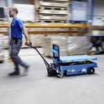 Hanse Lifter Hubtischwagen E-SPA500, Hubhöhe: 535 mm, Tragfähigkeit: 500 kg