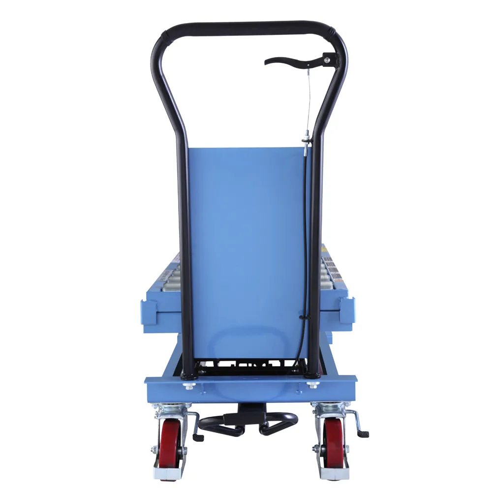Hanse Lifter Hubtischwagen SPR 500 mit Rollenbahn, Hubhöhe bis 1064 mm, Tragfähigkeit: 500 kg – Bild 5