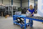 Hanse Lifter Hubtischwagen SPS150, Hubhöhe: 1065 mm, Tragfähigkeit: 150 kg – Bild 6
