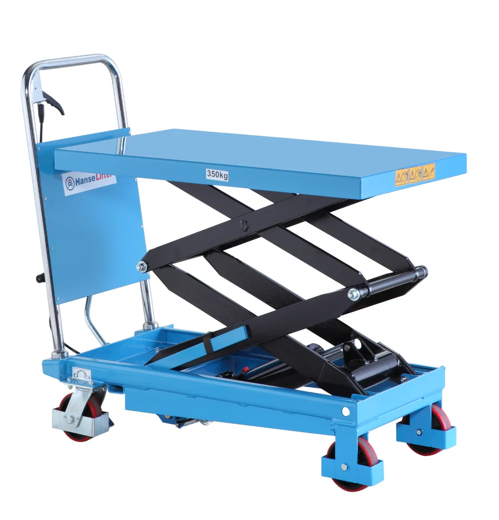Hanse Lifter Hubtischwagen SPS350, Hubhöhe: 950 mm, Tragfähigkeit: 350 kg – Bild 2
