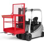 Hanse Lifter RR Arbeitskorb RAK, RAL 2004 Reinorange