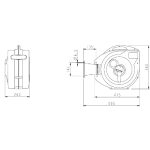 Elmag Autom. Wasserschlauchaufroller ROLL WATER EVO 20/13 – Bild 5