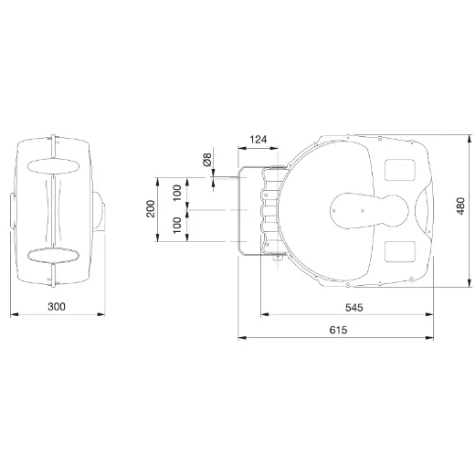Elmag Autom. Wasserschlauchaufroller ROLL WATER MEGA 20/16 – Bild 4