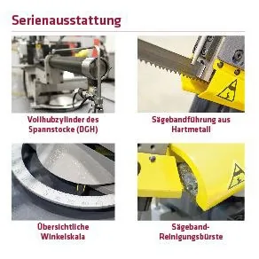 Elmag BOMAR Metall-Bandsägemaschine Workline 510.350 DG – Bild 2